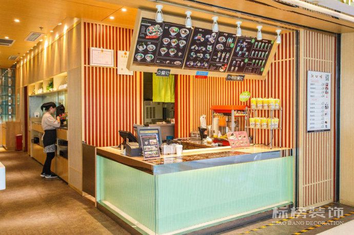 布蘭諾奶茶門店裝修奶茶店裝修公司怎樣選？